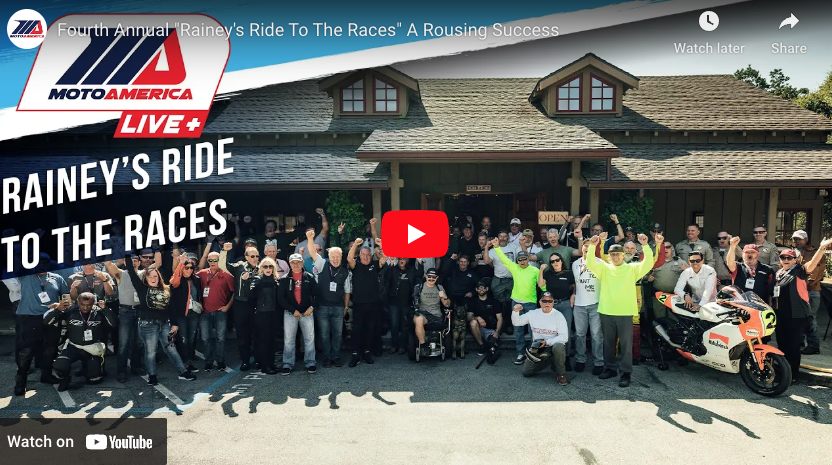 Read more about the article Video: Fourth Annual “Rainey’s Ride To The Races” A Rousing Success
